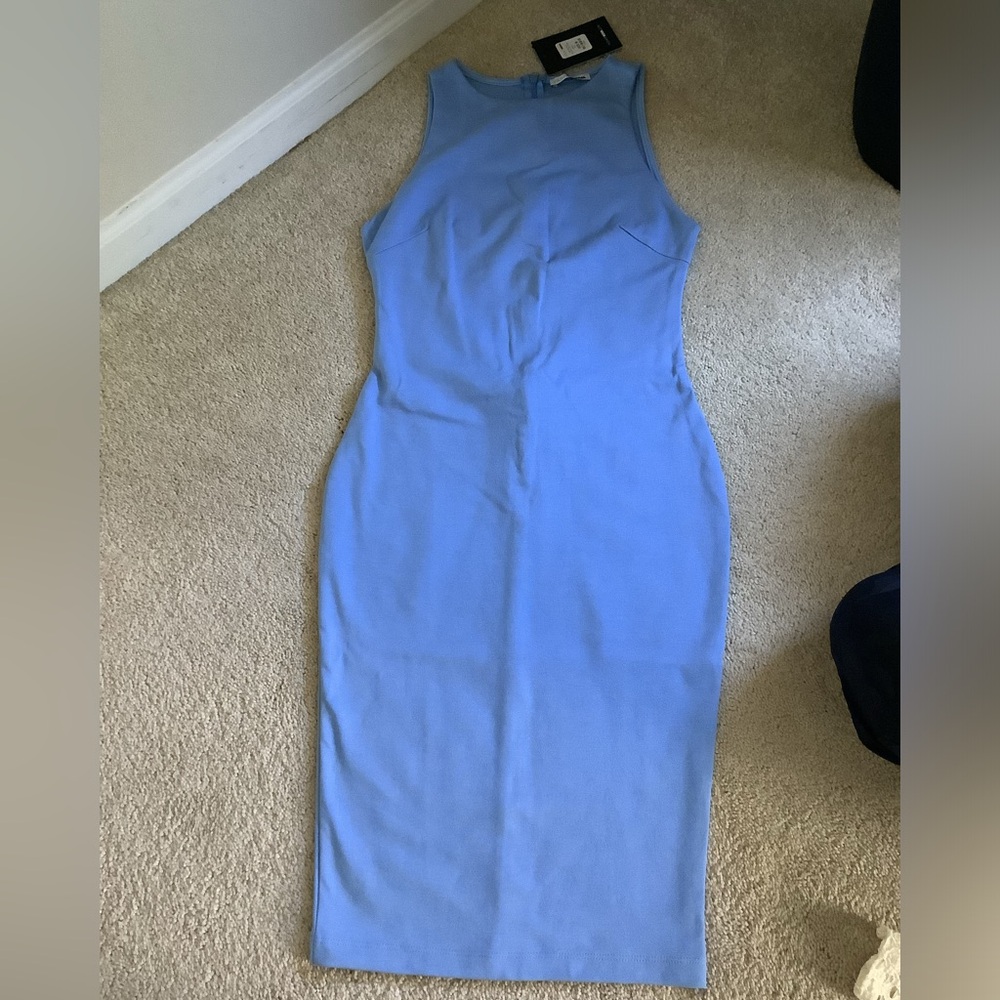Fashion Nova Sky Blue Dress